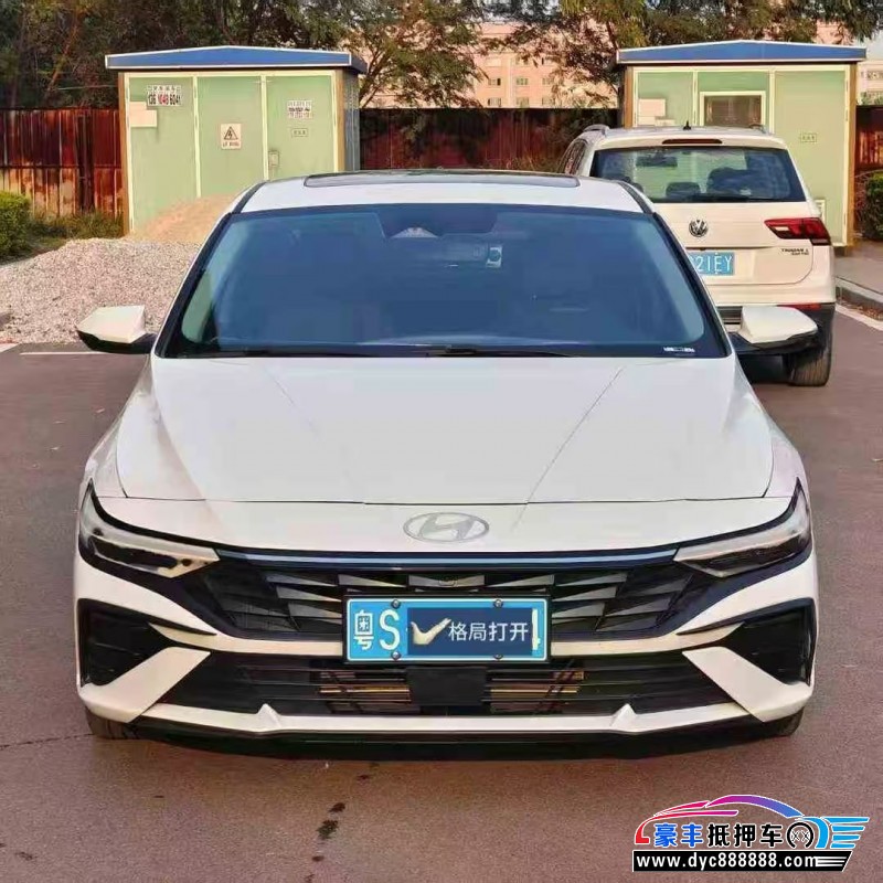 24年现代伊兰特轿车抵押车出售