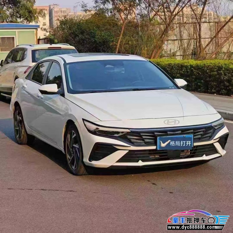 24年现代伊兰特轿车抵押车出售