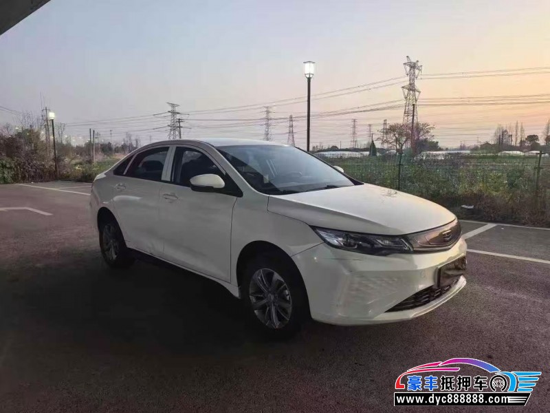 23年吉利帝豪EV轿车抵押车出售