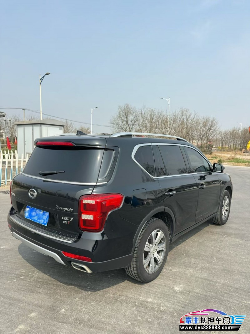 18年传祺GS7轿车抵押车出售