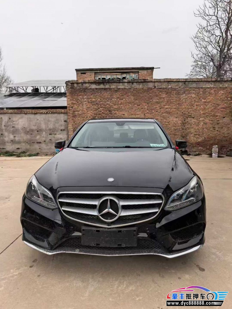 14年奔驰E轿车抵押车出售