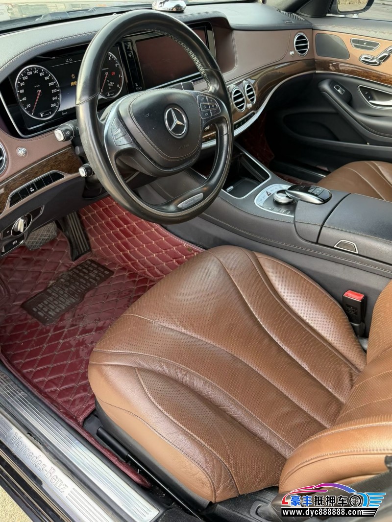 16年奔驰S轿车抵押车出售