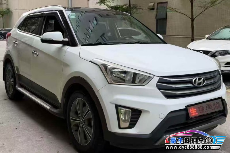 17年现代ix25轿车抵押车出售