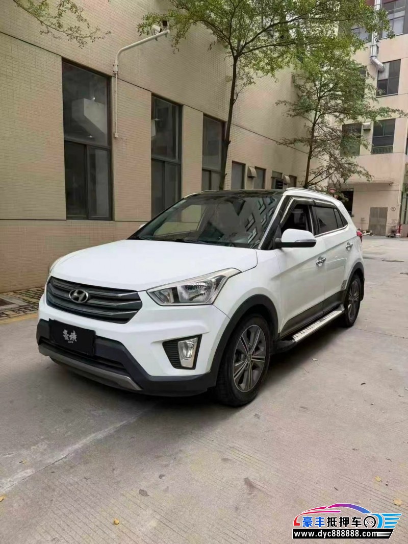 17年现代ix25轿车抵押车出售