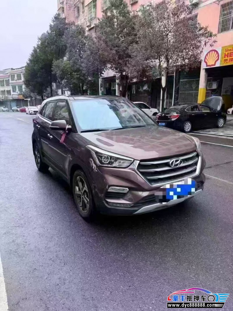 19年现代ix25轿车抵押车出售