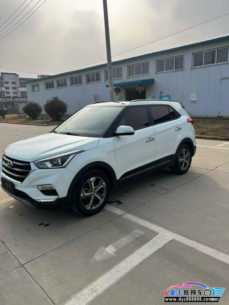 18年现代ix25轿车抵押车出售