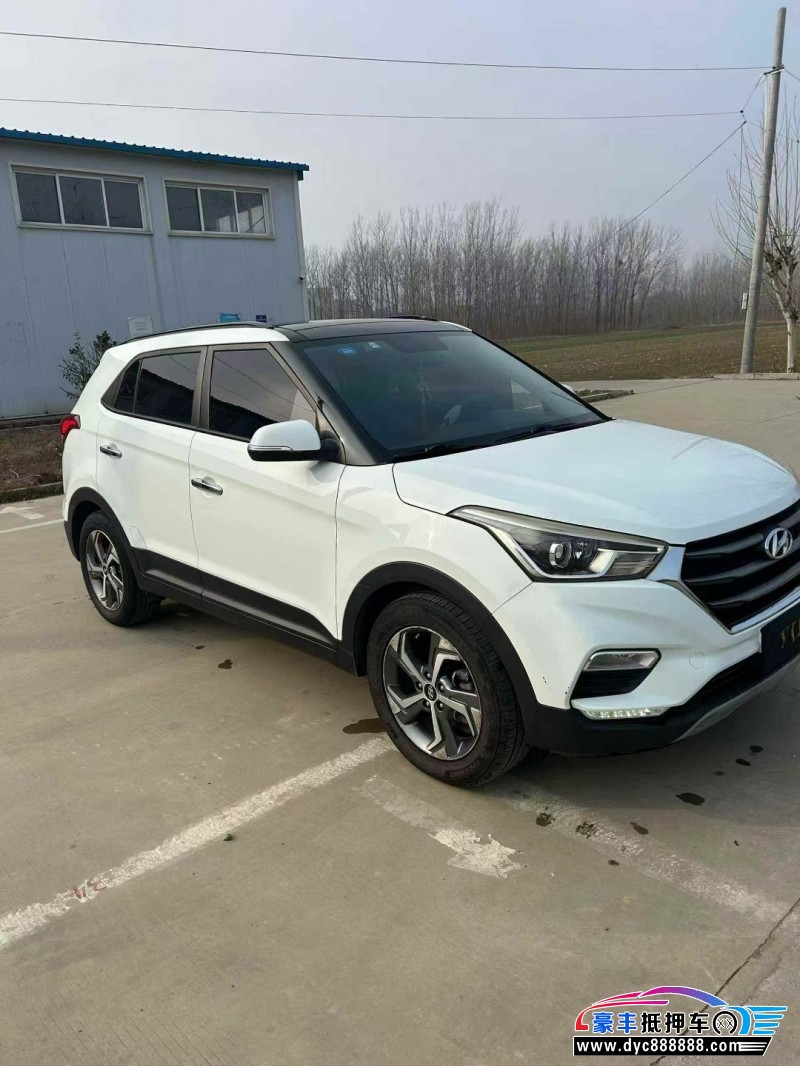 18年现代ix25轿车抵押车出售