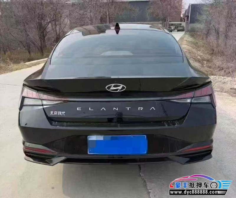 22年现代伊兰特轿车抵押车出售