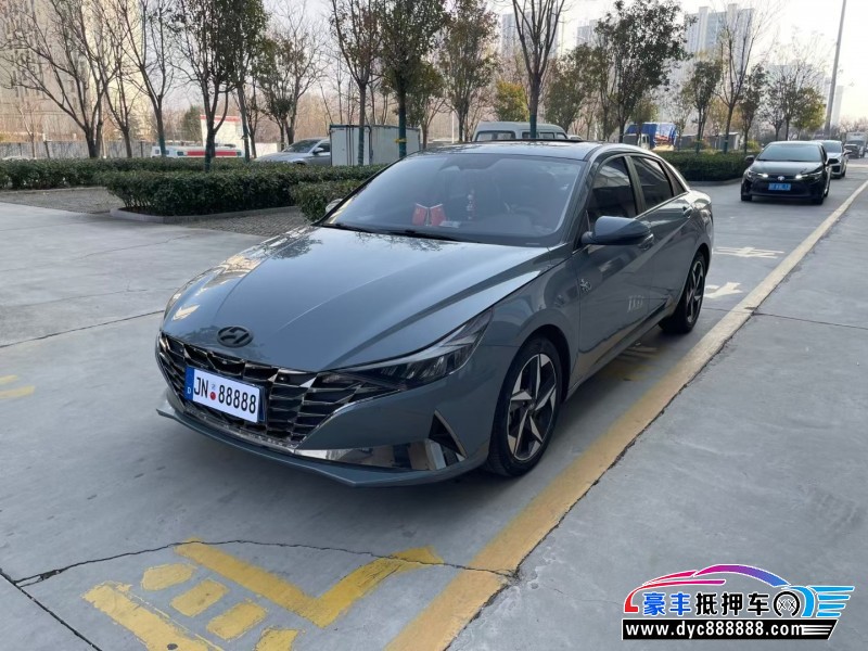 22年现代伊兰特轿车抵押车出售