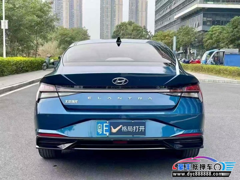 23年现代伊兰特轿车抵押车出售