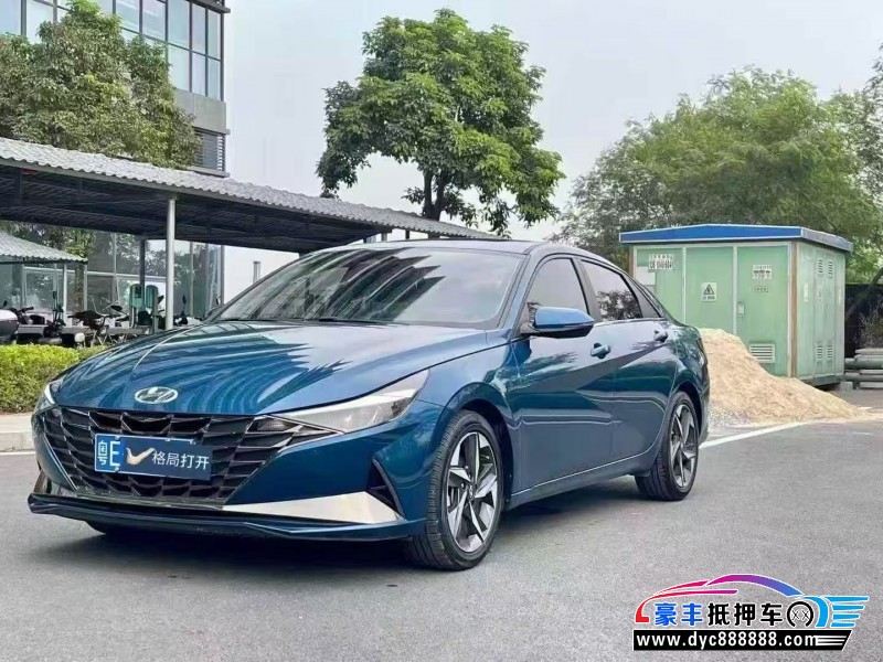 23年现代伊兰特轿车抵押车出售