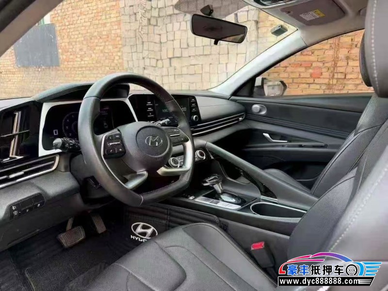 23年现代伊兰特轿车抵押车出售