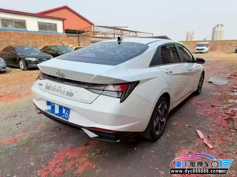 23年现代伊兰特轿车抵押车出售