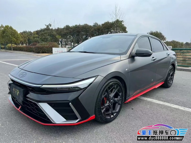 24年现代伊兰特轿车抵押车出售