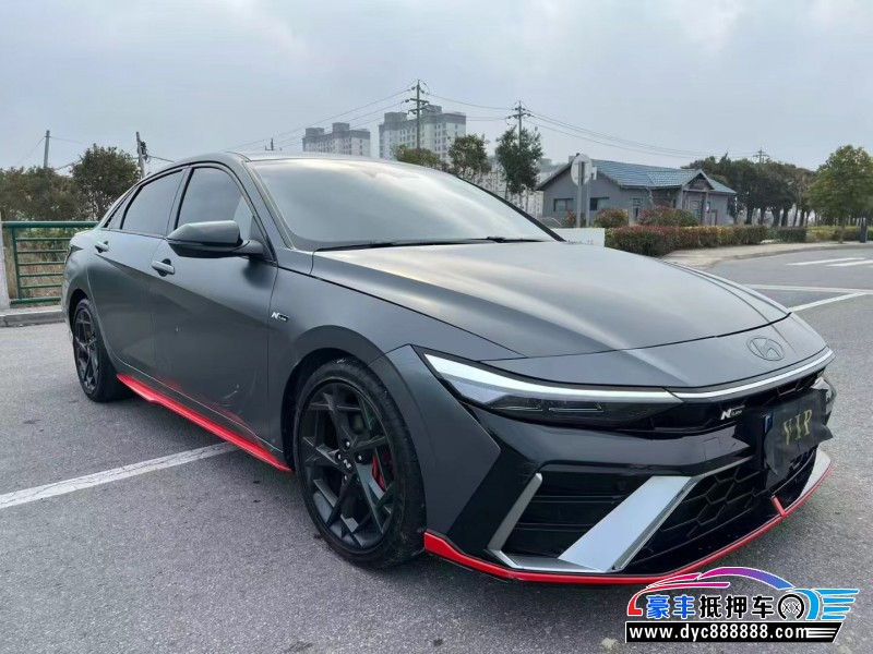 24年现代伊兰特轿车抵押车出售