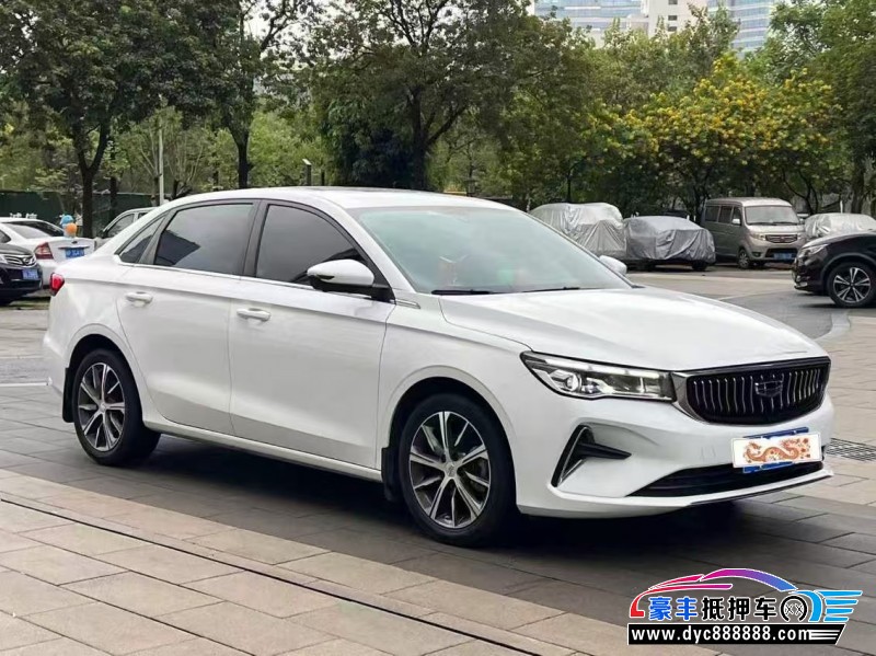 24年吉利帝豪轿车抵押车出售