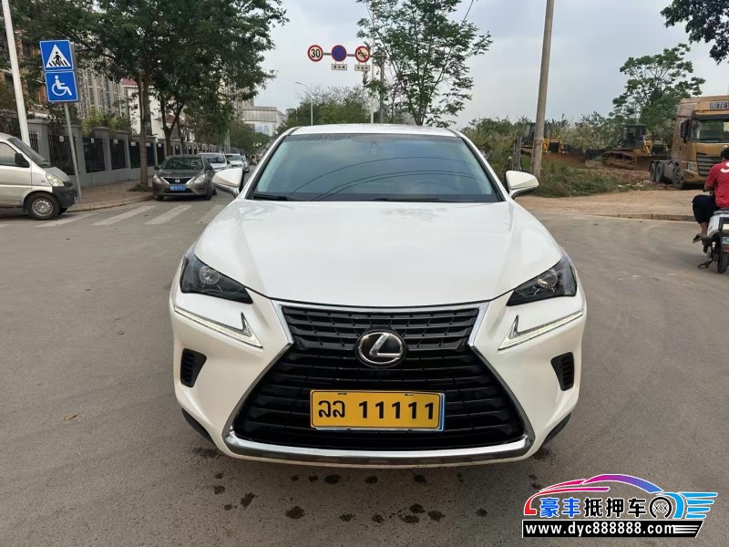 18年雷克萨斯NX轿车抵押车出售