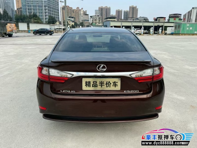 17年雷克萨斯ES轿车抵押车出售