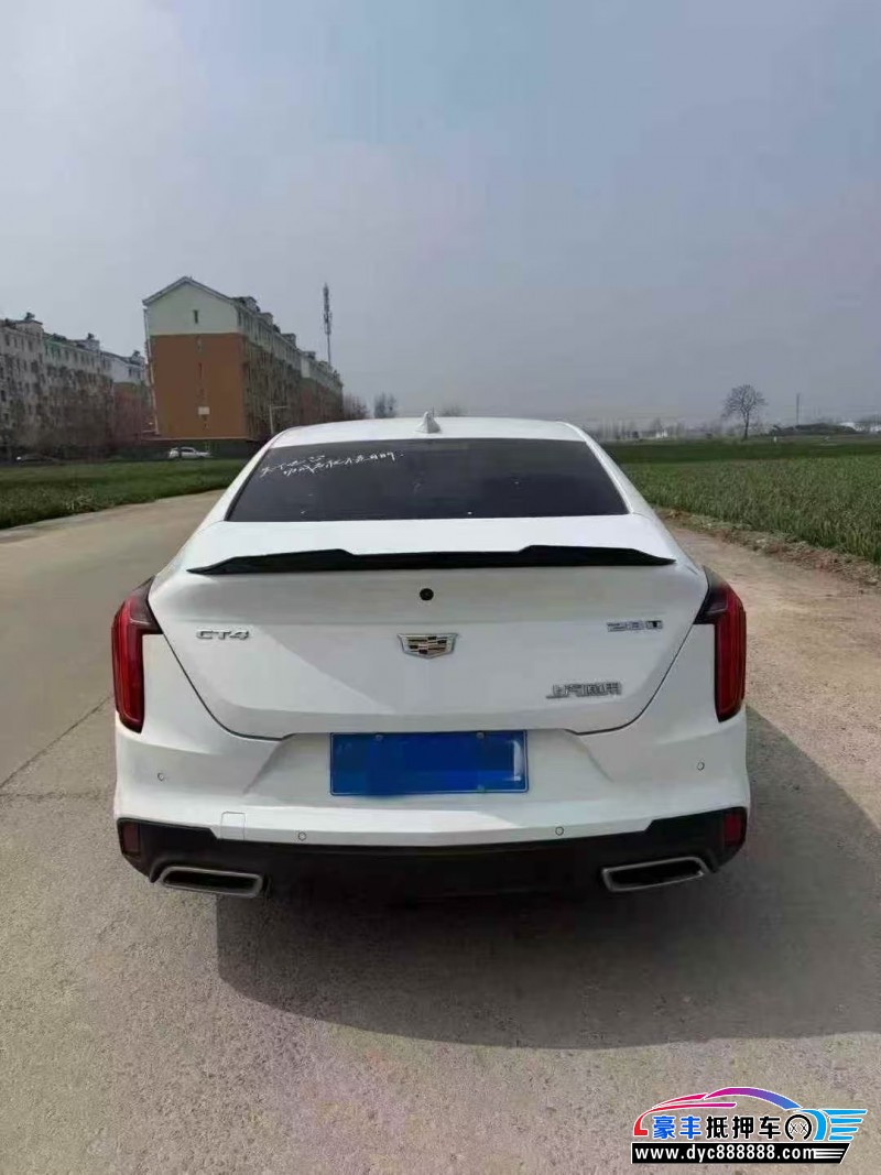 22年凯迪拉克CT4轿车抵押车出售