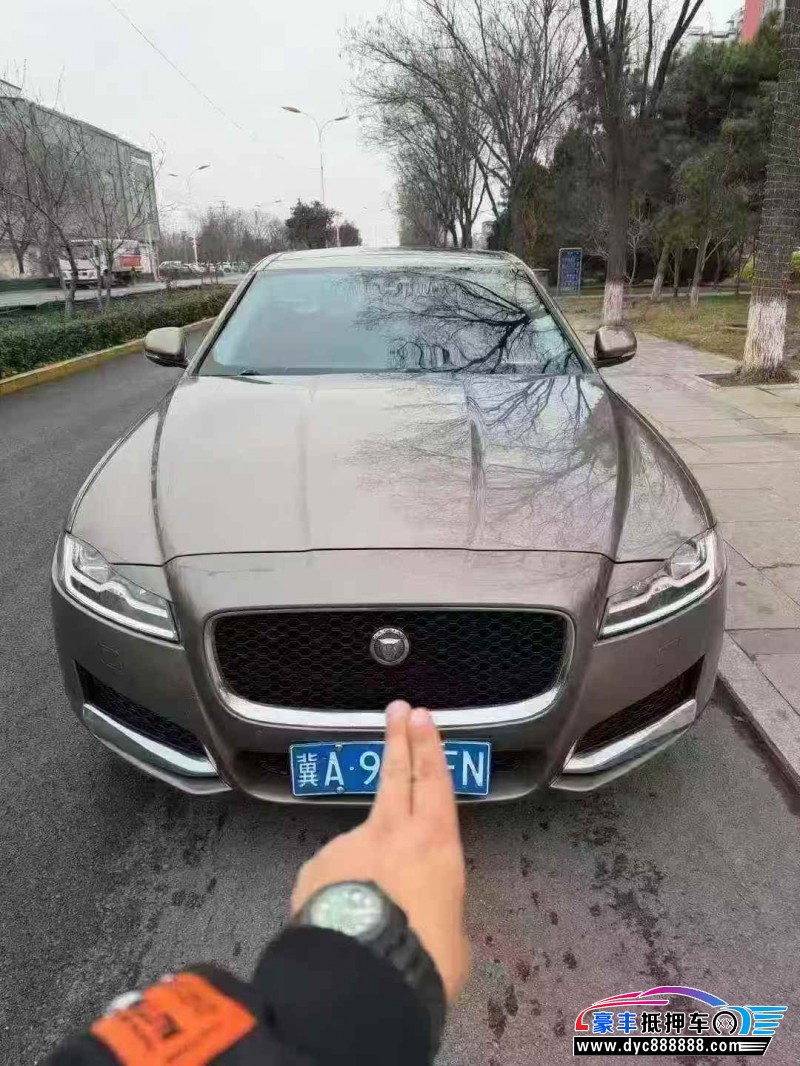 19年捷豹XFL轿车抵押车出售
