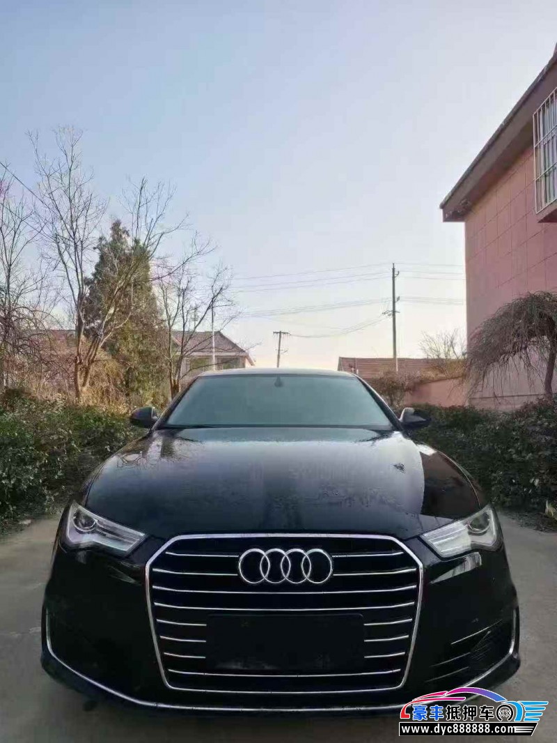 17年奥迪A6L轿车抵押车出售