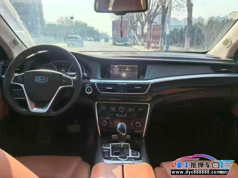 17年吉利博瑞轿车抵押车出售