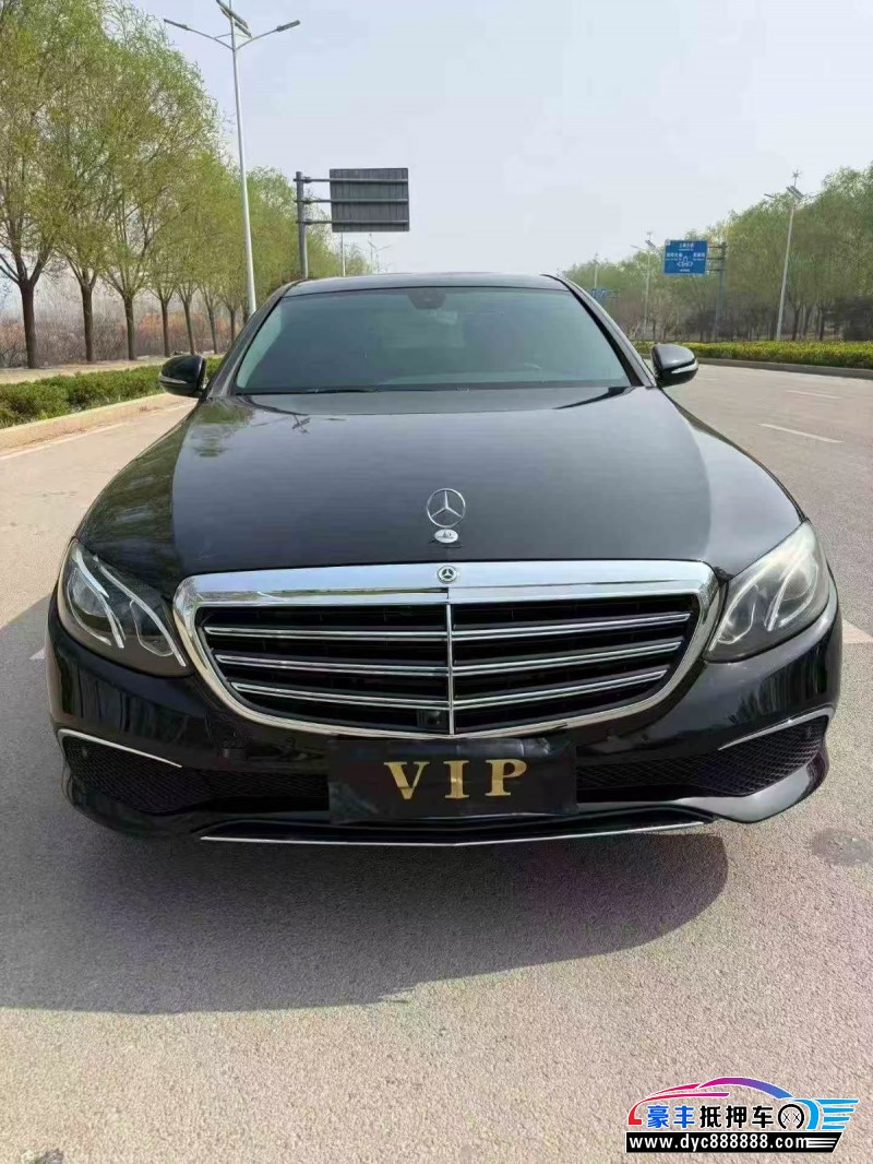 19年奔驰E轿车抵押车出售