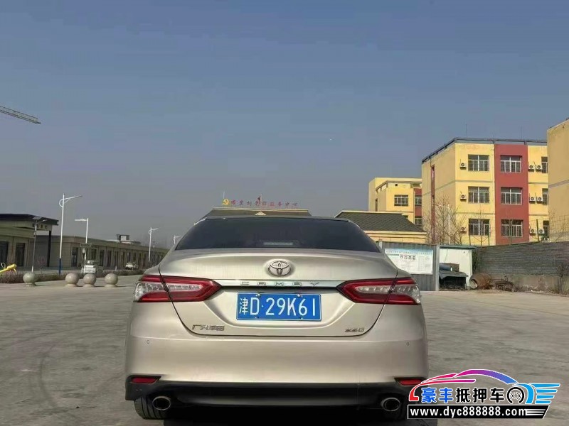 19年丰田凯美瑞轿车抵押车出售