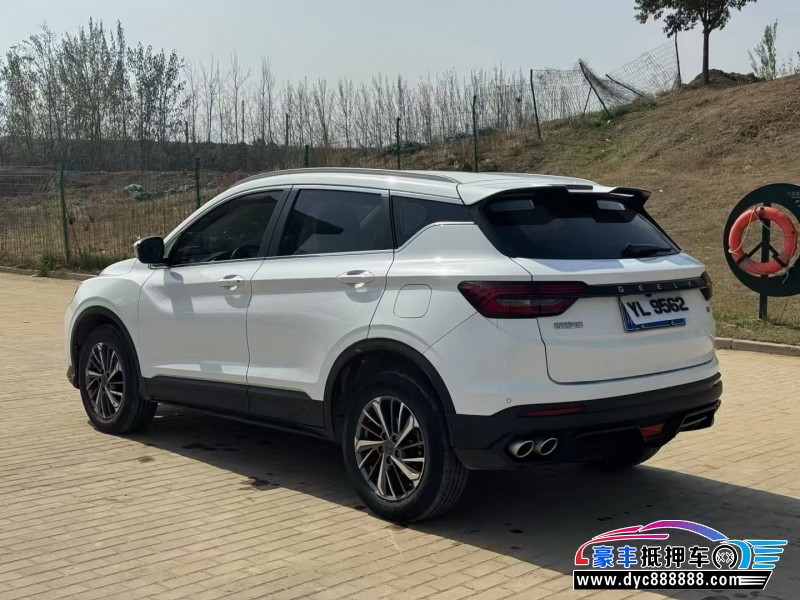 21年吉利缤越轿车抵押车出售