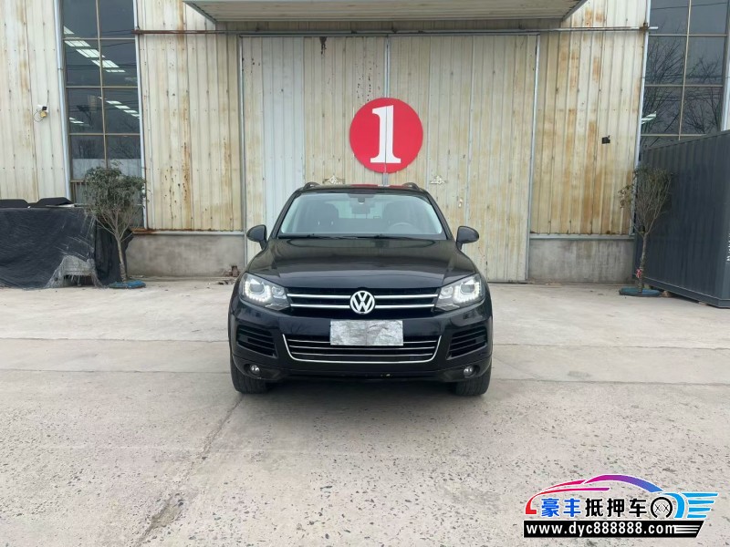 抵押车出售12年大众途锐轿车