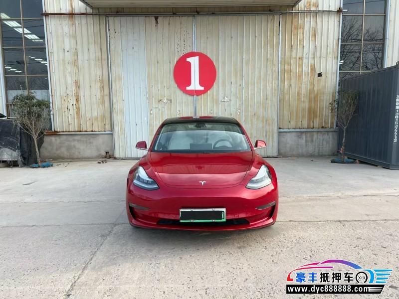 抵押车出售20年特斯拉MODEL 3轿车