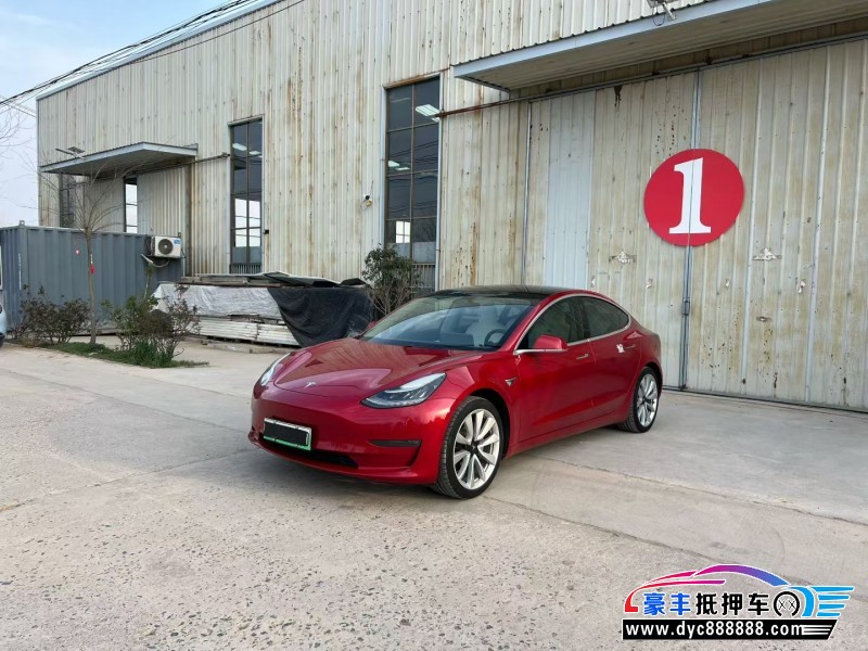 20年特斯拉MODEL 3轿车抵押车出售