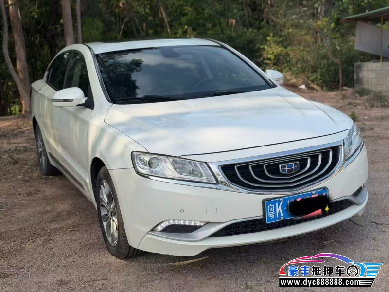 16年吉利博瑞轿车抵押车出售