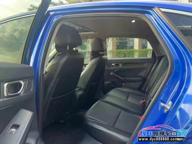 22年本田思域轿车抵押车出售