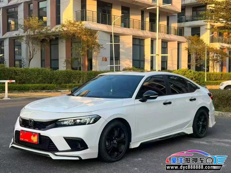 22年本田思域轿车抵押车出售