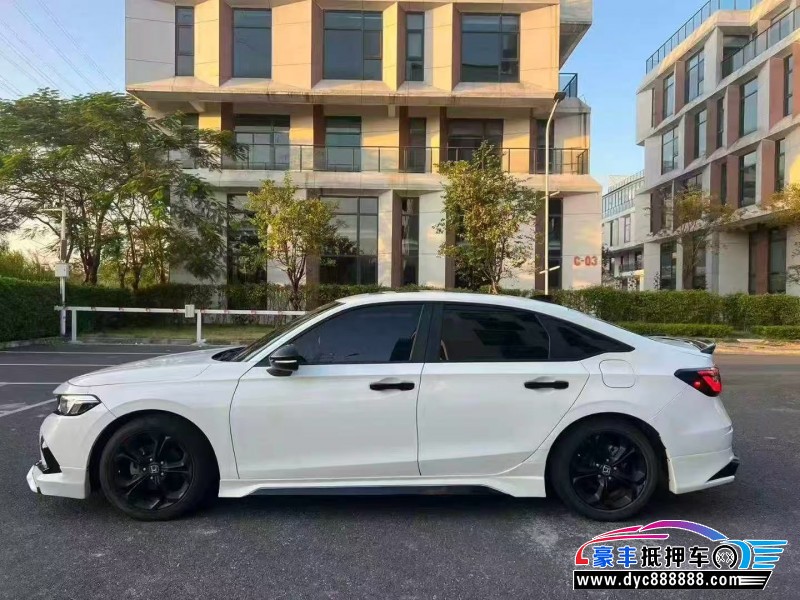 22年本田思域轿车抵押车出售