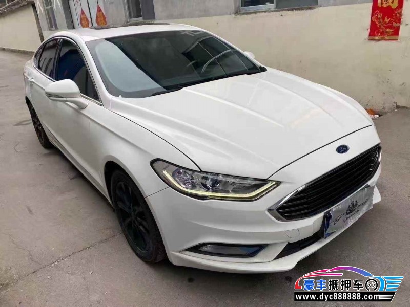 18年福特蒙迪欧轿车抵押车出售