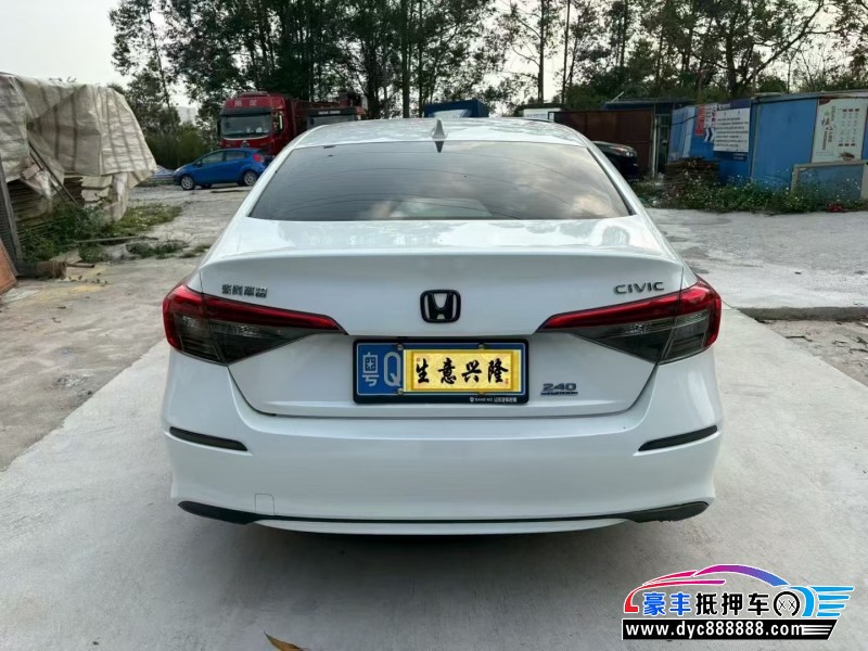 24年本田思域轿车抵押车出售