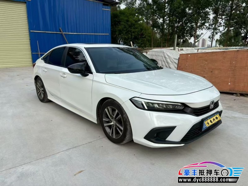 24年本田思域轿车抵押车出售
