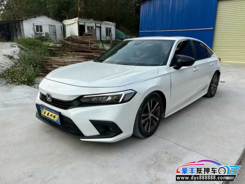 24年本田思域轿车抵押车出售