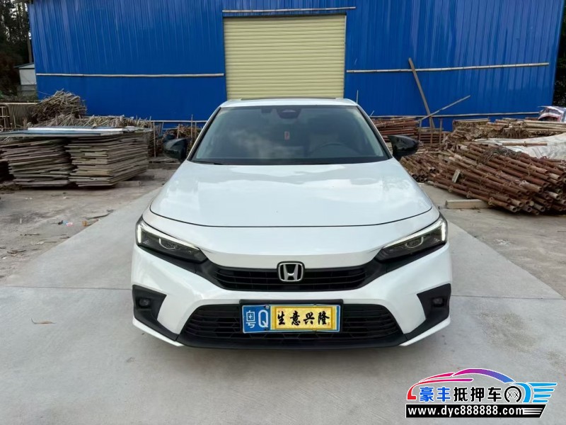 抵押车出售24年本田思域轿车