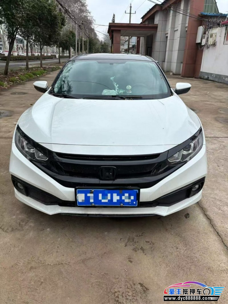 抵押车出售21年本田思域轿车