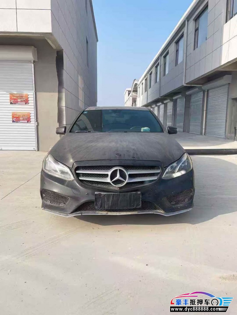 14年奔驰E轿车抵押车出售