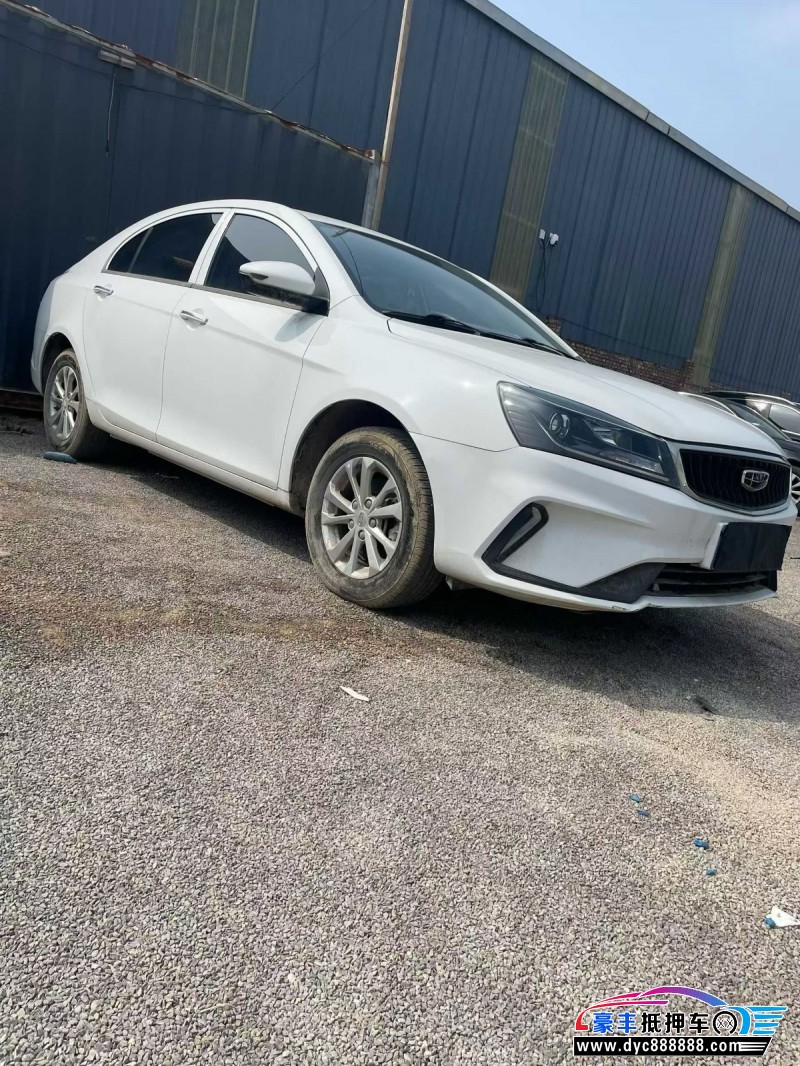 22年吉利帝豪轿车抵押车出售