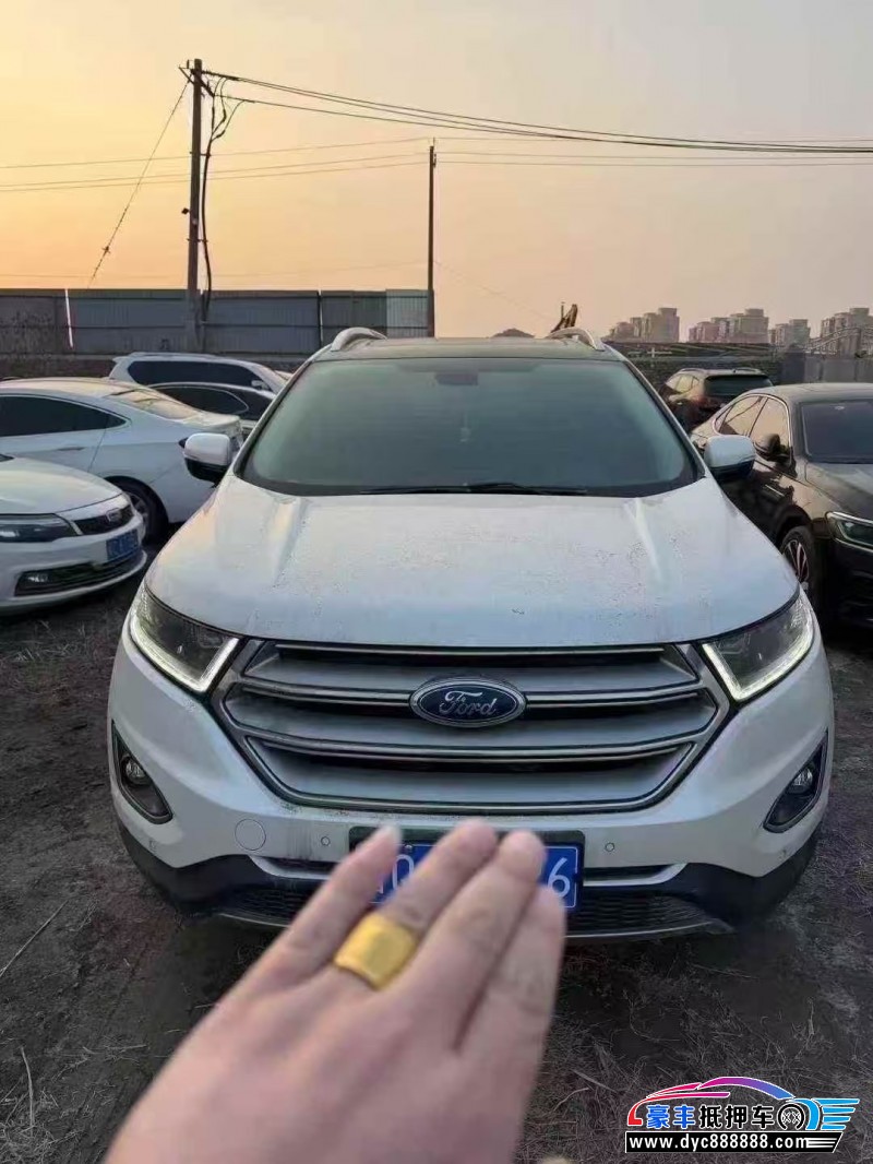 抵押车出售16年福特锐界轿车