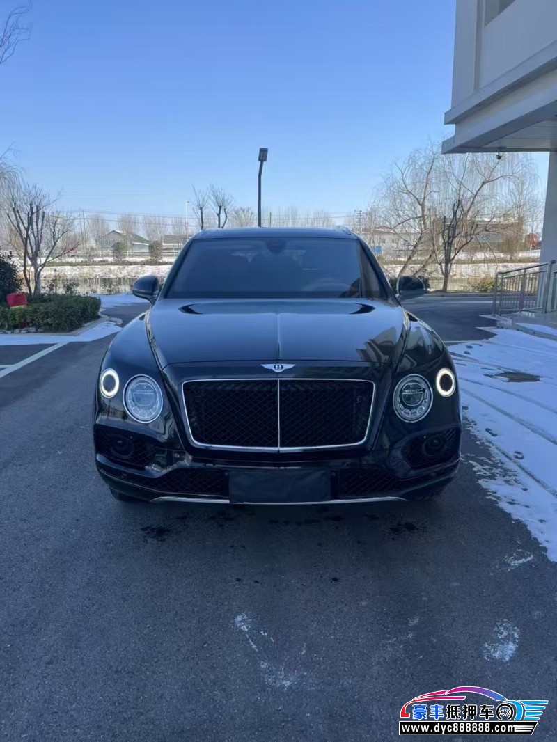 抵押车出售18年宾利添越轿车