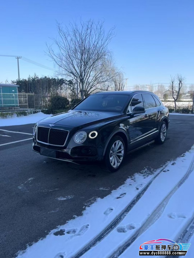 18年宾利添越轿车抵押车出售