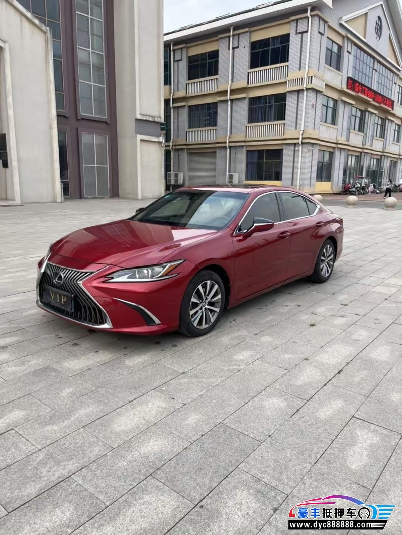 18年雷克萨斯ES轿车抵押车出售