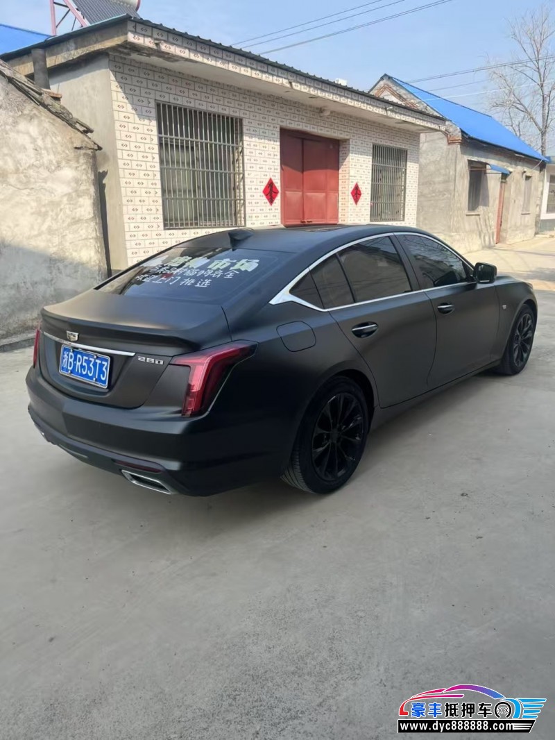 20年凯迪拉克CT5轿车抵押车出售