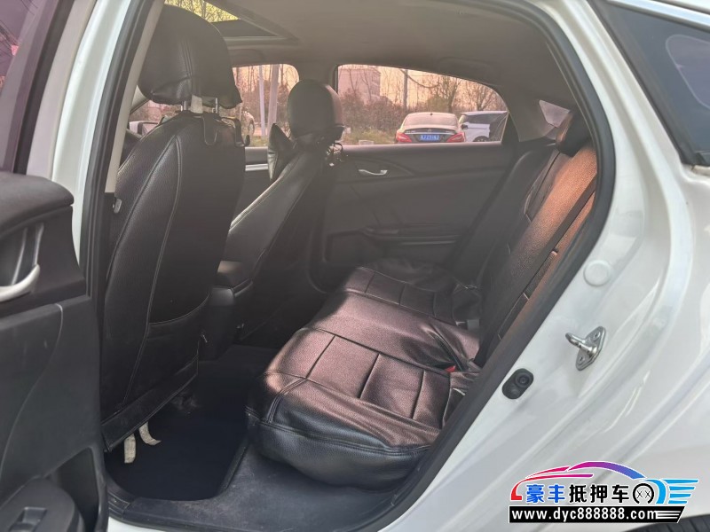 19年本田思域轿车抵押车出售